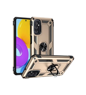 Samsung Galaxy M52 Uyumlu Kılıf Zore Vega Kapak (Gold)