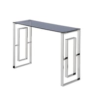 Laura Metal Dresuar&Konsol (Gümüş)