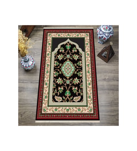 Dijital Baskılı, Yıkanabilir, Yumuşak Dokulu Çocuk ve Yetişkin SECCADE 65x115 cm  S-DOT-S-030