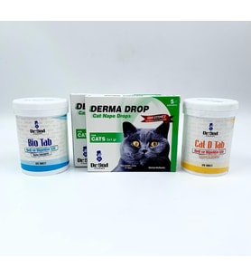 Kedi EnseDamla 2 kutu + Biotin ve Kalsiyum Takviyesi