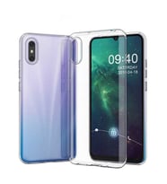 Xiaomi Redmi 9A Kılıf Zore Şeffaf İnce ve Esnek Süper Silikon (Renksiz)