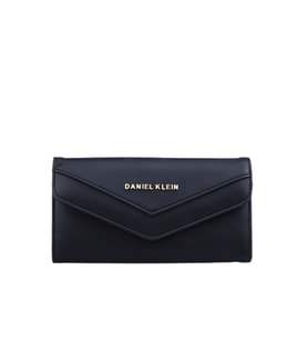 Daniel Klein Kadın Cüzdan Çıtlı Çok Bölmeli DKW6000 Anneler Günü (Siyah)
