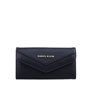Daniel Klein Kadın Cüzdan Çıtlı Çok Bölmeli DKW6000 Anneler Günü (Siyah)