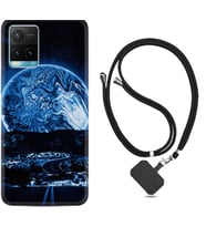 Vivo Y11S Y21S Y20 Y20S Y70 Kılıf Boyun Askılı Silikon Mavi Gece 1605