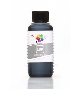 QC Epson T9131 T9139 T913A T913B Uyumlu Kartuş Mürekkebi PRO Serisi 100ml LBK Pigment-Açık Siyah