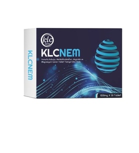 KLCNem Yumurta Kabuğu Zarı 30 Tablet