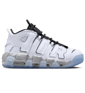 Nike Uptempo Air More Leather Sneaker Hakiki Deri Bilekli Spor Ayakkabı Beyaz