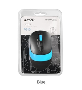 A4 Tech Fg10 Mavi Nano Kablosuz Optik 2000 Dpı Mouse