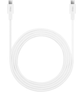USB-C - USB-C 200cm 65W PD/QC Hızlı Şarj/Data Kablosu Beyaz