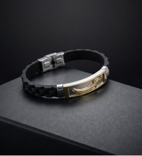 Zülfikar Kemer Kordon Unisex Bileklik (Gold)