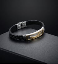 Zülfikar Kemer Kordon Unisex Bileklik (Gold)