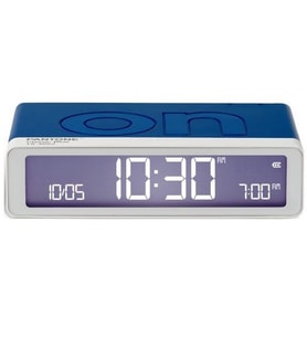 Lexon x Pantone Flip Klasik Şarj Edilebilir Alarm Saat Mavi
