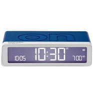 Lexon x Pantone Flip Klasik Şarj Edilebilir Alarm Saat Mavi