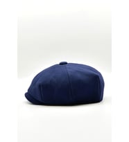 Erkek Dökümlü Kışlık Newsie Kasket Premium Irish Flat Cap Şapka (Lacivert)