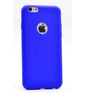 Apple iPhone 6 Uyumlu Kılıf Zore Premier Silikon Kapak (SAKS MAVI)