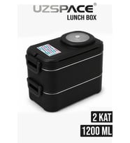 1200 ML İki Kat Dört Bölme Paslanmaz Çelik Sefer Tası-Sos Kaseli Model