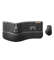 ProtoArc EKM01 Plus Siyah Gri Kablosuz Klavye Mouse Seti (CP013399)