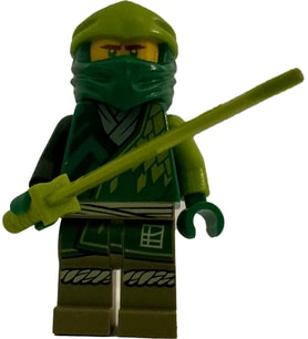 Orjinal Lego Minifigür Yeşil Ninjago