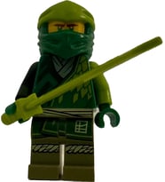 Orjinal Lego Minifigür Yeşil Ninjago