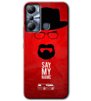 İnfinix Hot 20i Kılıf HD Desen Baskılı Kılıf - Say My Name