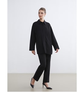 LCW Modest Siyah Standart Fit Kadın Pantolon