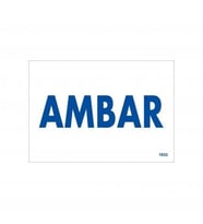 Mey İthalat® Amabar Uyarı Levhası 17,5x25 KOD:1652