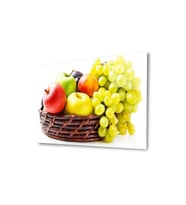 Miyrem Glasses Collection -A1^#  Meyveler Cam Tablo (Çok Renkli)