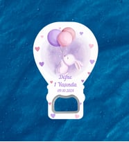1 Yaşında Kız Bebek Doğum Günü Organizasyon Baby Shower Hediyelik Magnet