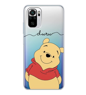 Xiaomi Winnie Bear Tasarımlı Şeffaf Telefon Kılıfı