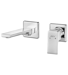 ECA Tiera Ankastre Lavabo Bataryası Sıva Üstü Çift Rozet 102167605-KK (Krom)