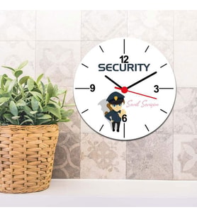 Security Duvar Saati