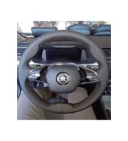 DİKİŞLİ DİREKSİYON KILIFI SİYAH DERİ SİYAH DİKİŞLİ YENİ SUPER B