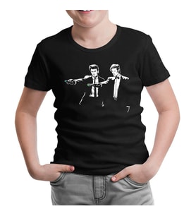 Doctor Who - Timefiction Siyah Çocuk Tshirt