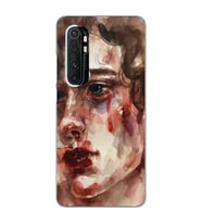 Xiaomi Mi Note 10 LITE Uyumlu Aesthetic Tasarımlı Şeffaf Telefon Kılıfı