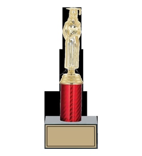 ODAK KUPA - Figürlü Kupalar - Mezuniyet Kadın Figürlü Kupalar FG-004 B - 25 cm