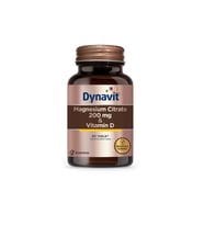 Dynavit Magnesium Citrate 200 mg & Vitamin D 60 Tablet