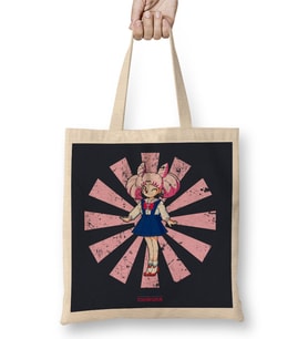 Chibiusa Retro Japanese Sailor Moon Bez Çanta Uzun Saplı