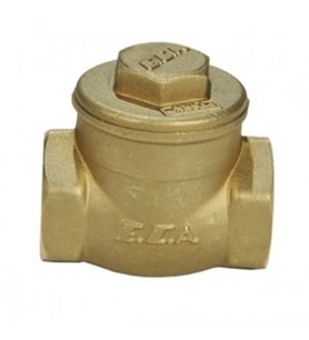 ECA 3/4'' ÇALPARA KAUÇUK KLEPELİ YATAY ÇEKVALF 601007093