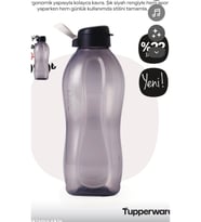 Tupperware Eco şişe 2 litre Siyah