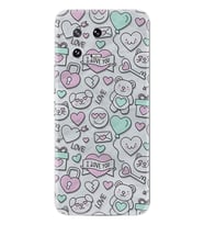 Xiaomi 13 Kılıf Resimli Desenli Silikon Platinium Series I Love You 1882