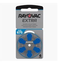 Rayovac 675 Numara Kulaklık Pili 6 Lı Paket