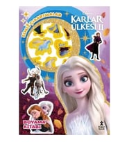 Disney Karlar Ülkesi 2 - Star Simli Çıkartmalı Boyama Kitabı