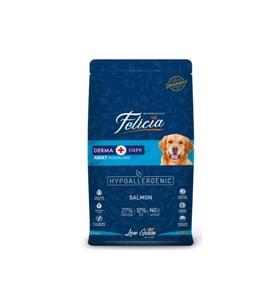 Felicia Az Tahıllı  Yetişkin Somonlu M/Large Breed HypoAllergenic Köpek Maması 1