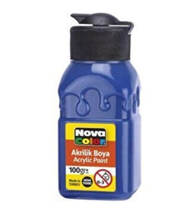 Nova Color Akrilik Boya 100 Gr Lacivert - 2 adet