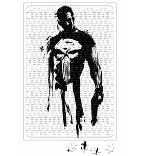 Punisher Mota Puzzle 240 Parça Yapboz