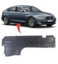 BMW F07 2010-2013 Sağ motor Alt Muhafazası 51757193498