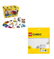 LEGO Classic Large Creative Brick Box-Beyaz Plaka 10698