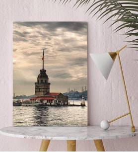 BK Gift Kız Kulesi Kanvas Tablo-1