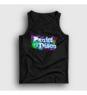 Presmono Unisex Siyah Decor Panic! at the Disco Atlet 72328tt