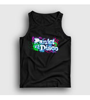 Presmono Unisex Siyah Decor Panic! at the Disco Atlet 72328tt